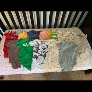 Bundle of Baby Boy Onesies - Size 18 months